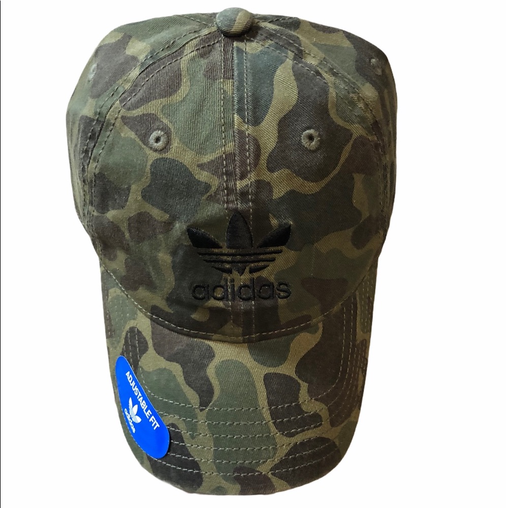 ๐ adidas Originals Forest Camouflage Relaxed Hat - Picture 8 of 8